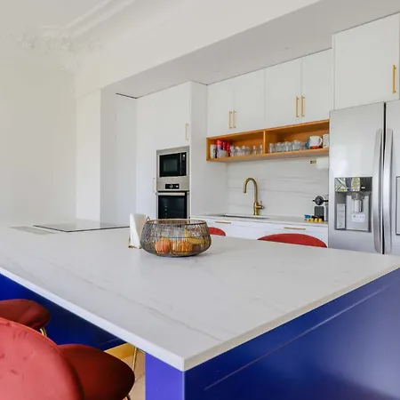 Апартаменты Luxurious - 4br-10p- Ternes-pereire Париж