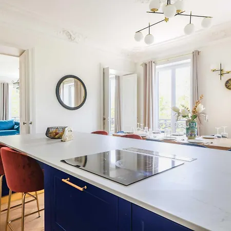 Апартаменты Luxurious - 4br-10p- Ternes-pereire